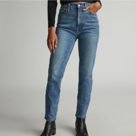 * NWT Everlane The 90s Cheeky Jean Blue 28 Regular - Picture 1 of 5